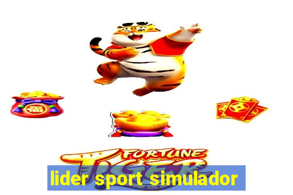 lider sport simulador